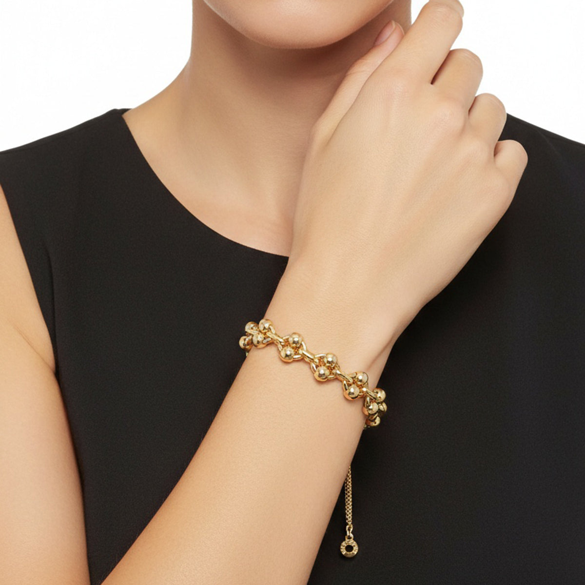 Pulsera Anne Klein Color Dorado 01B01413 para Dama