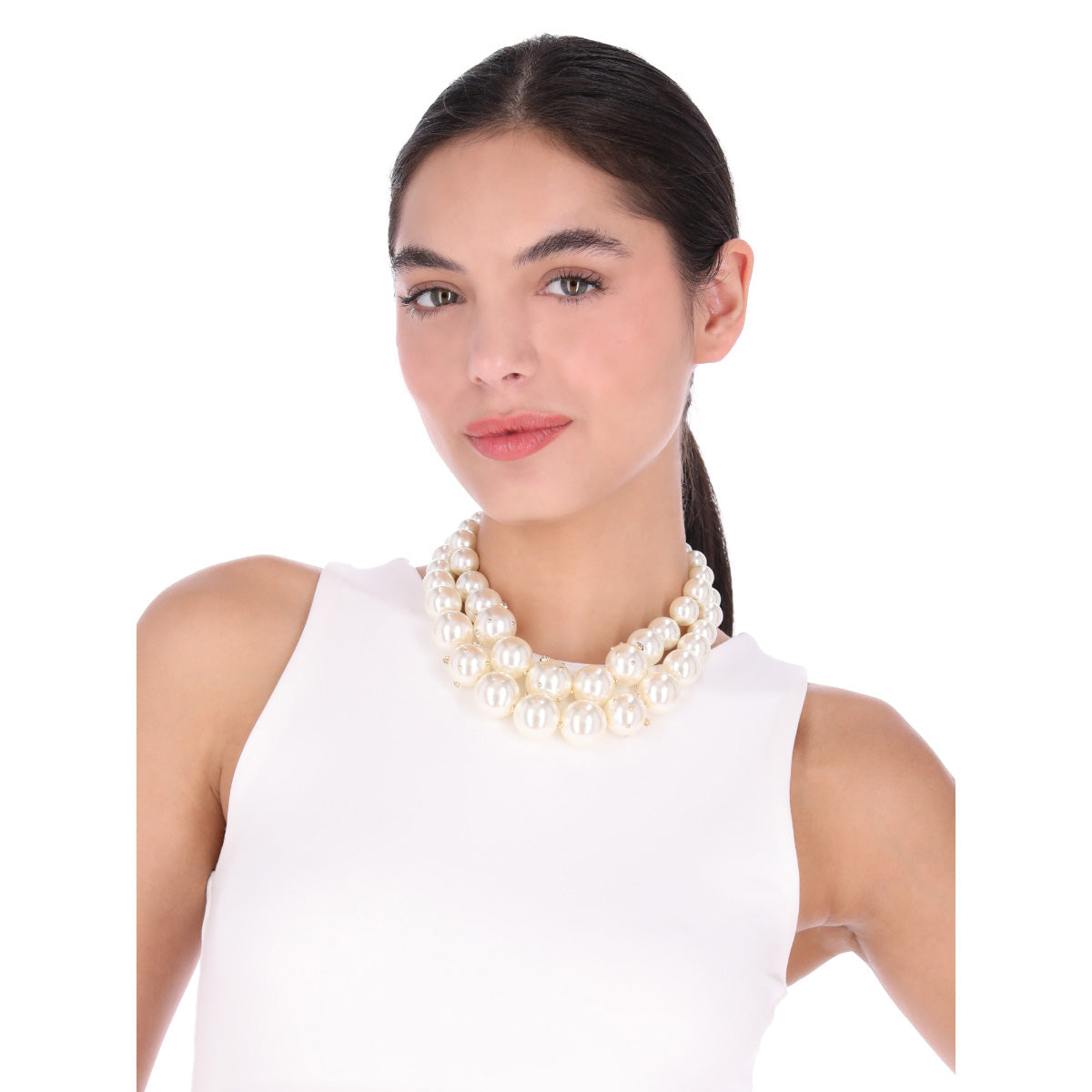 Collar Anne Klein Color Plateado Ak01N00546
