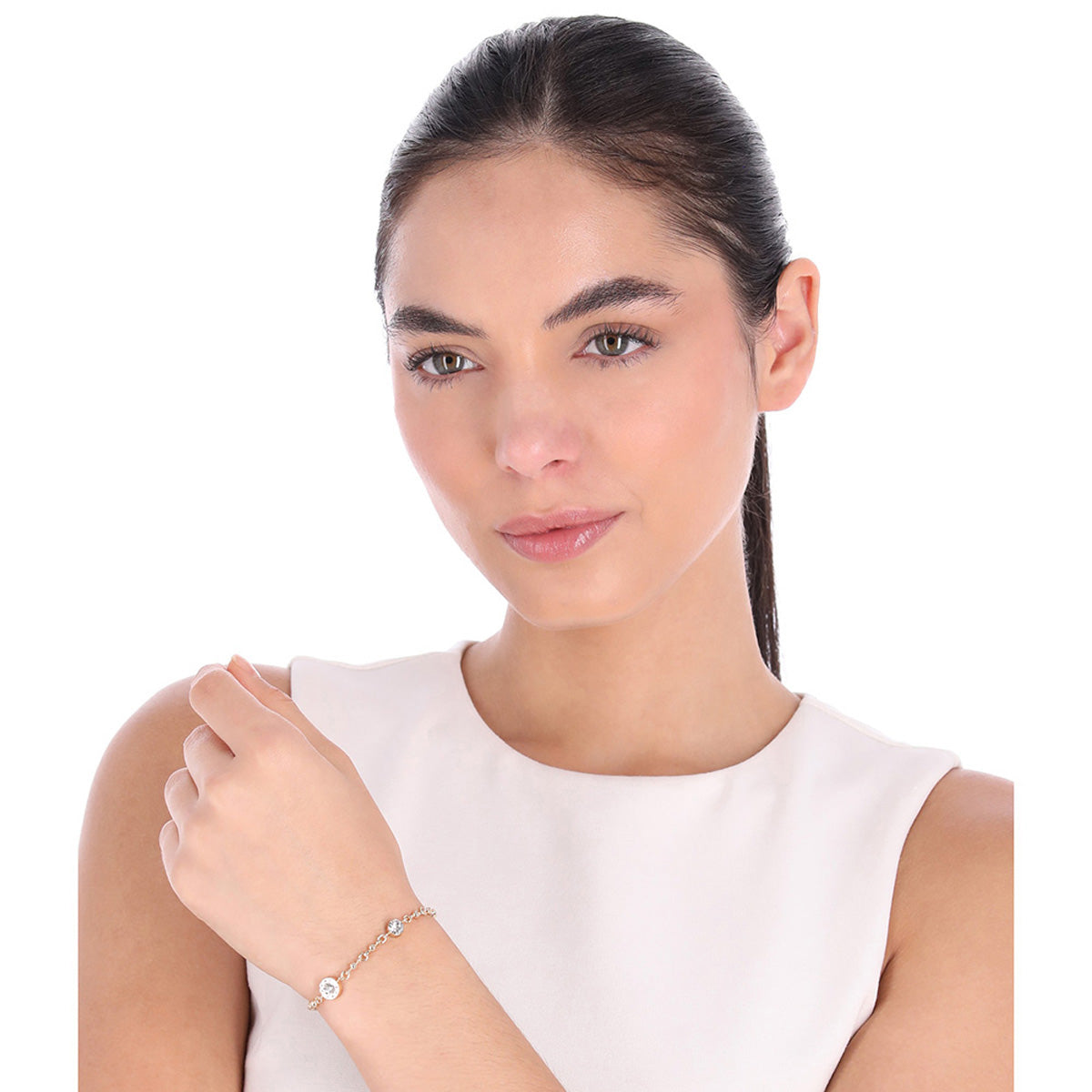Pulsera DKNY Color Dorado 04B00346 Para Dama