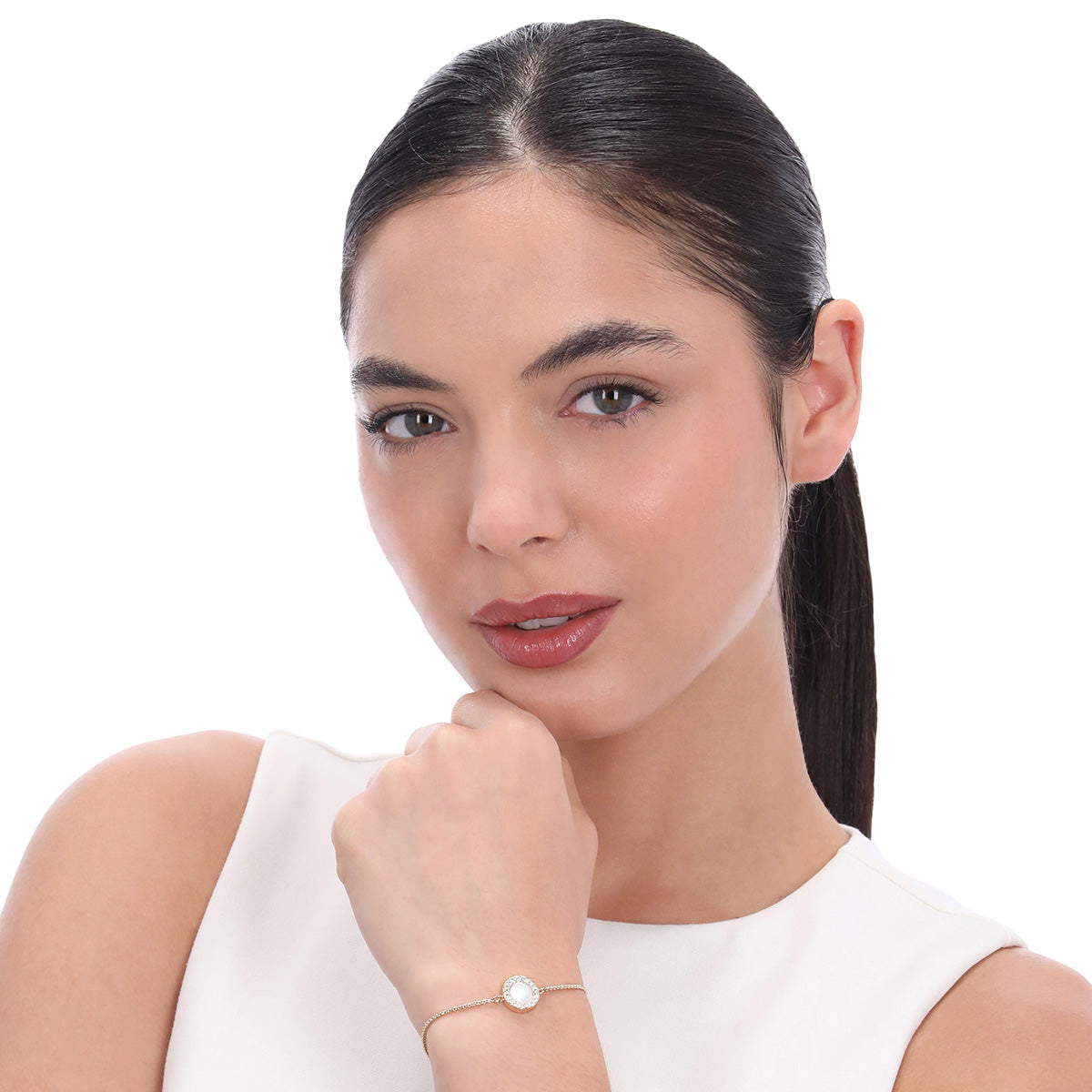 Pulsera DKNY Color Dorado 04B00357 Para Dama