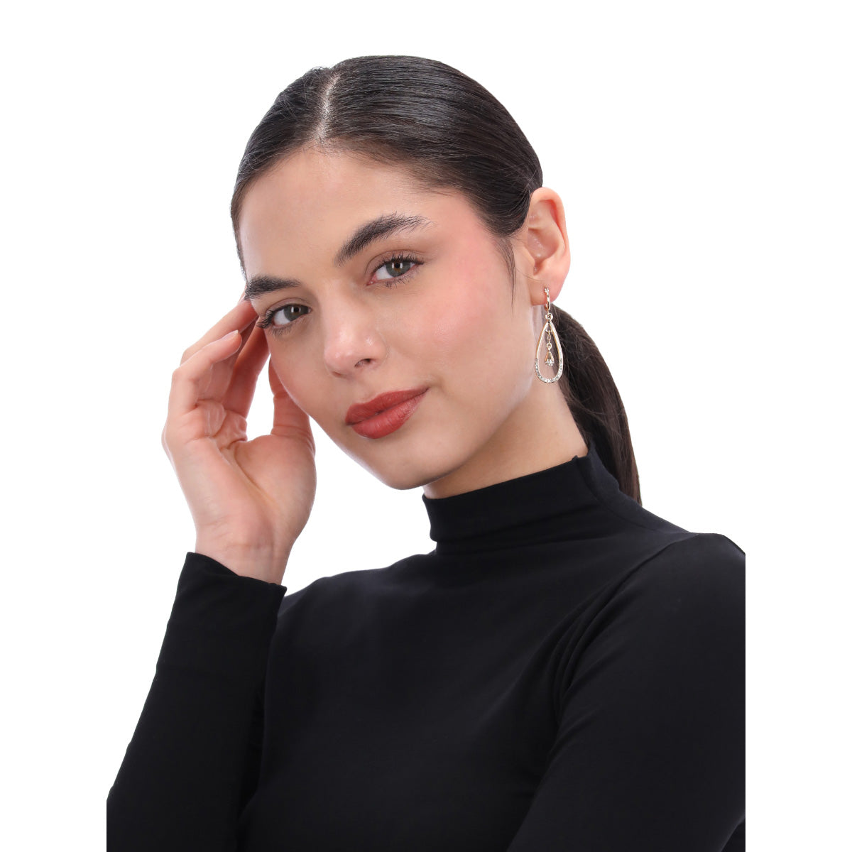 Aretes Dkny Color Dorado 04G00646