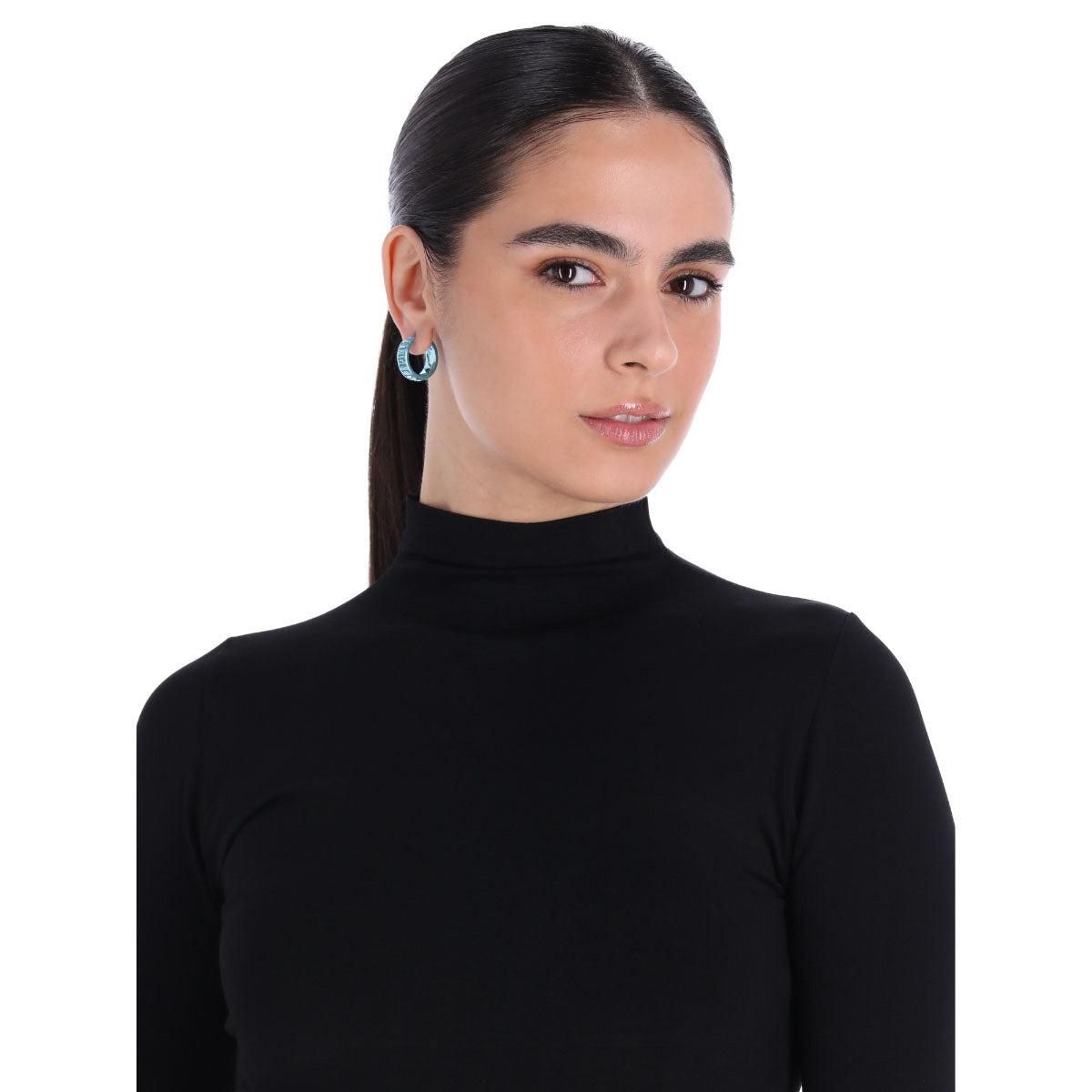 Aretes DKNY Color Azul 04G00804 Para Dama