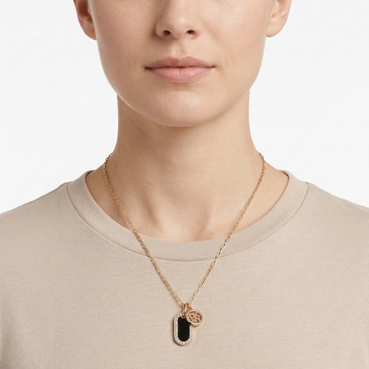 Collar DKNY Color Dorado 04N00354 Para Dama
