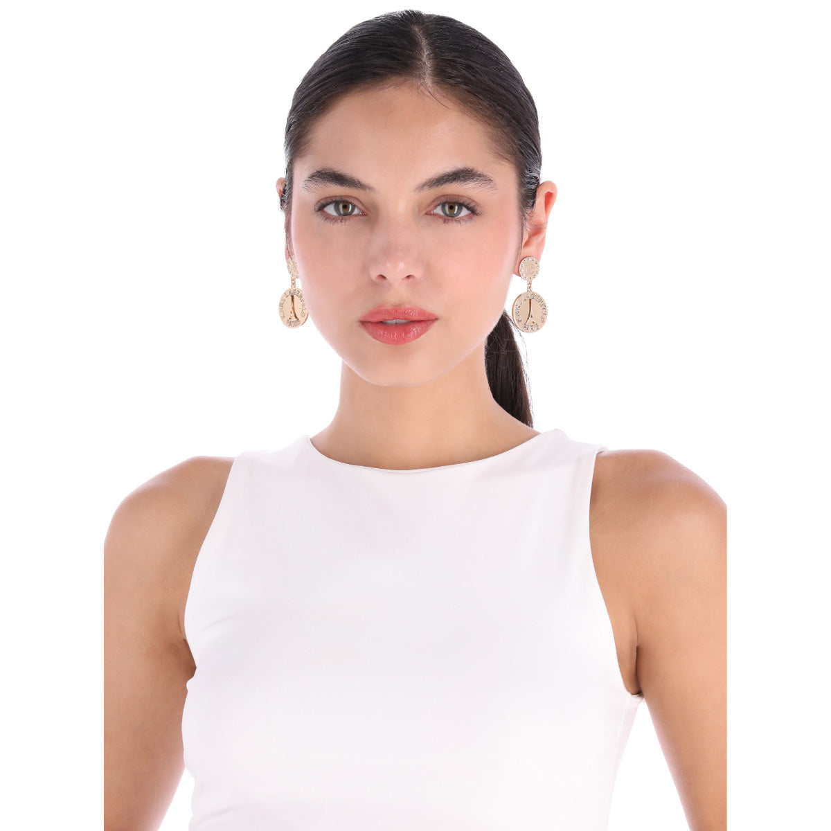 Aretes Karl Lagerfeld Color Dorado Kl09G00571