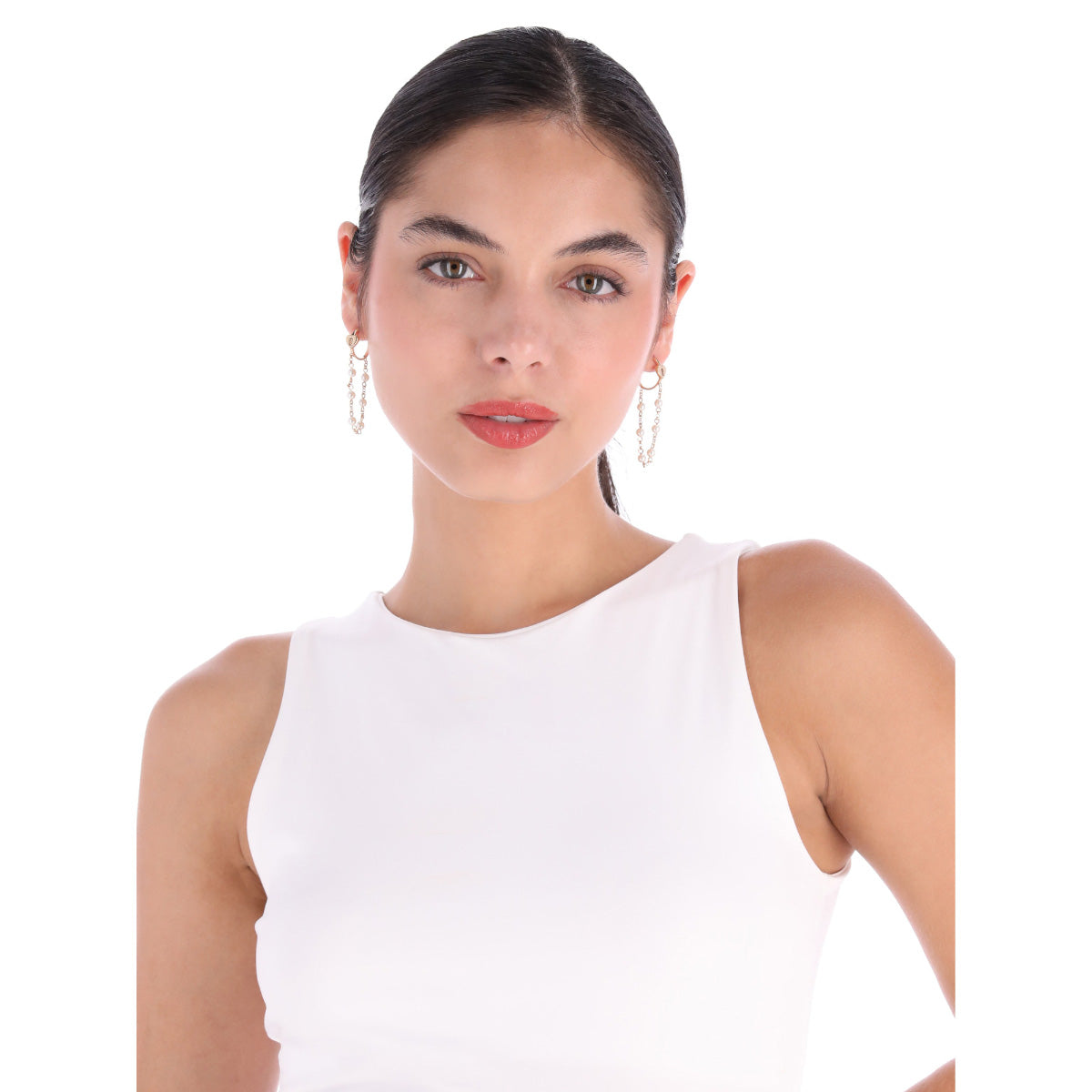 Aretes Karl Lagerfeld Color Dorado Kl09G00592