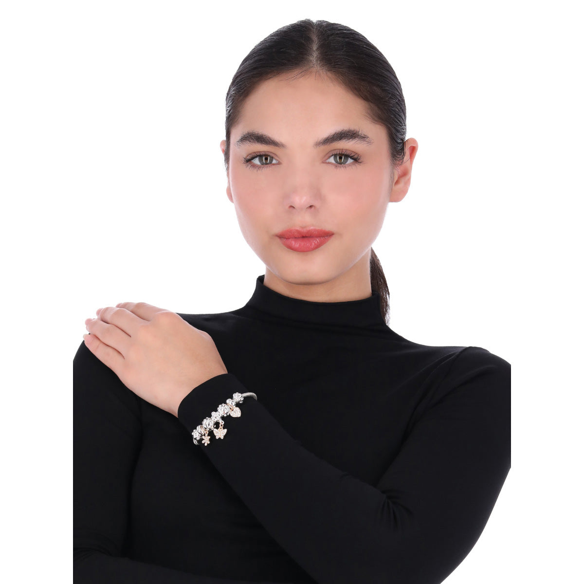 Boxpulsera Anne Klein Color Plateado 10B00495 Para Dama