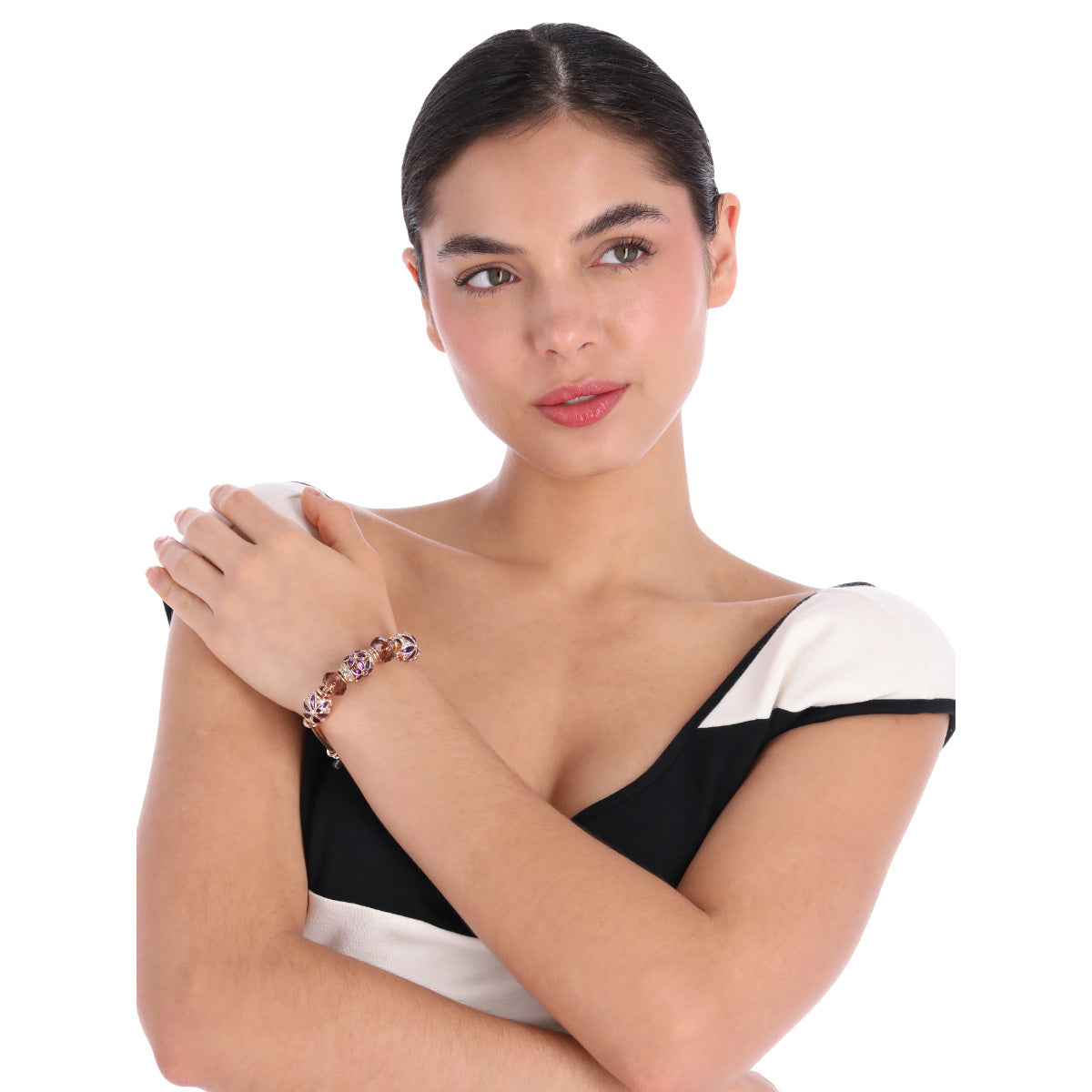 Pulsera Napier Color Dorado 17B01722 Para Dama