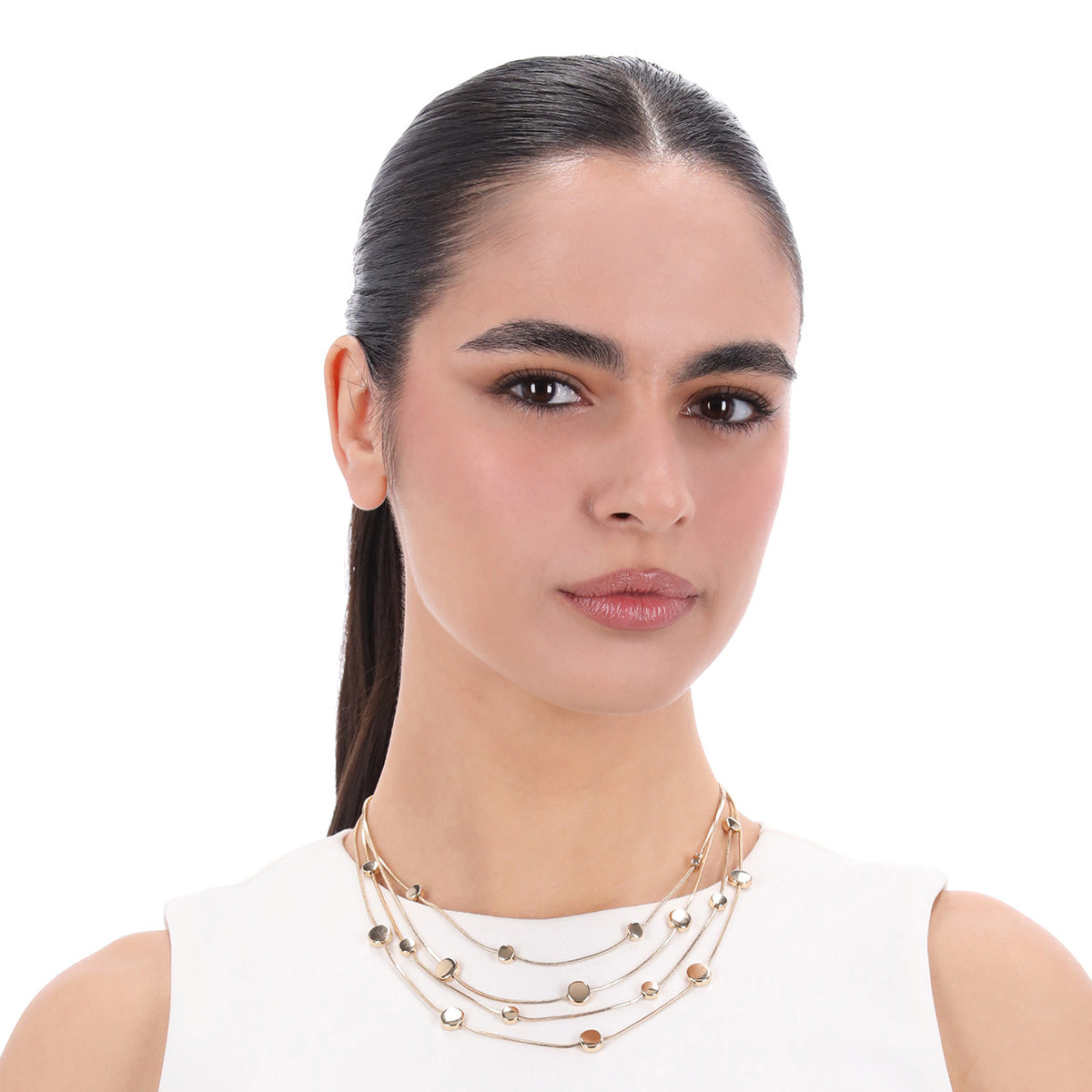 Collar Napier Color Dorado 17G00251 Para Dama