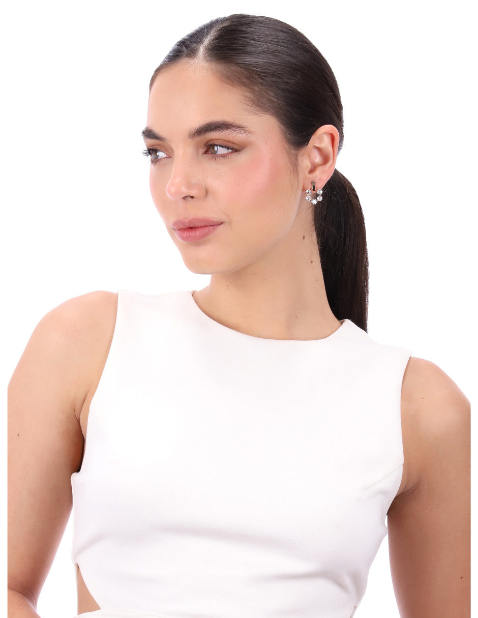 Aretes Napier Color Dorado 17G01603 Para Dama