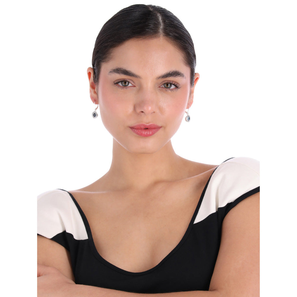 Aretes Napier Color Plateado 17G02826 Para Dama