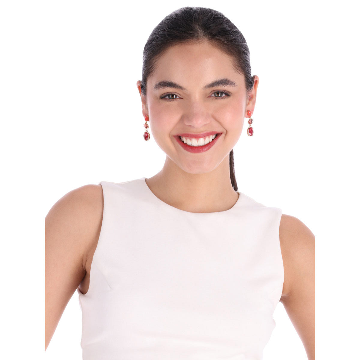 Aretes Napier Color Dorado 17G03143 Para Dama