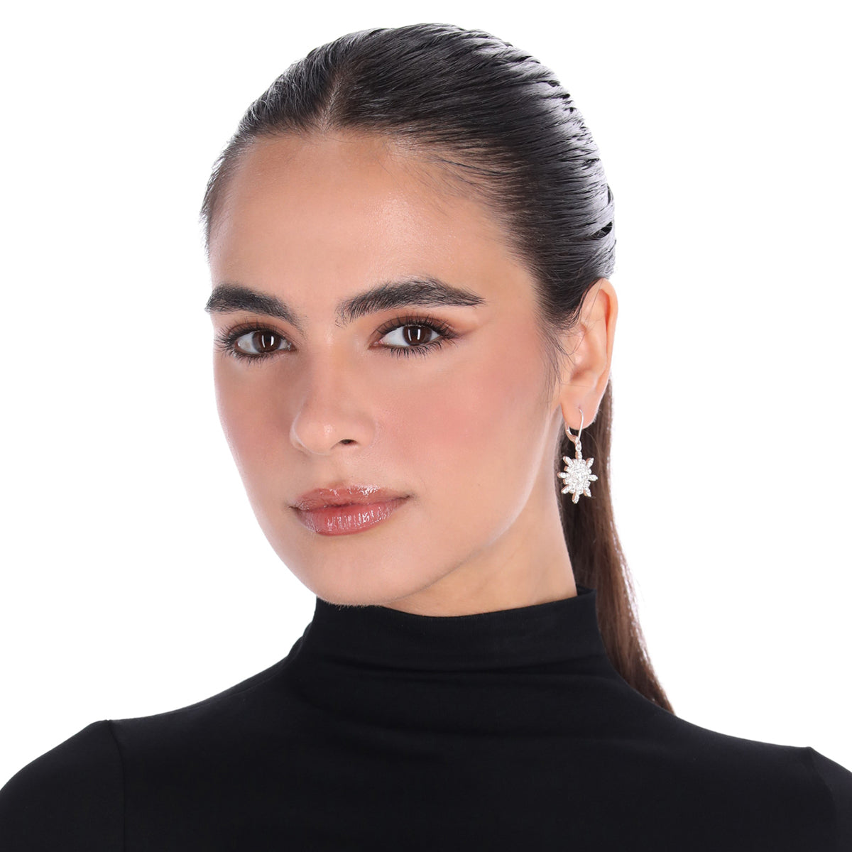 Aretes Napier Color Cristal 17G03390 para Dama