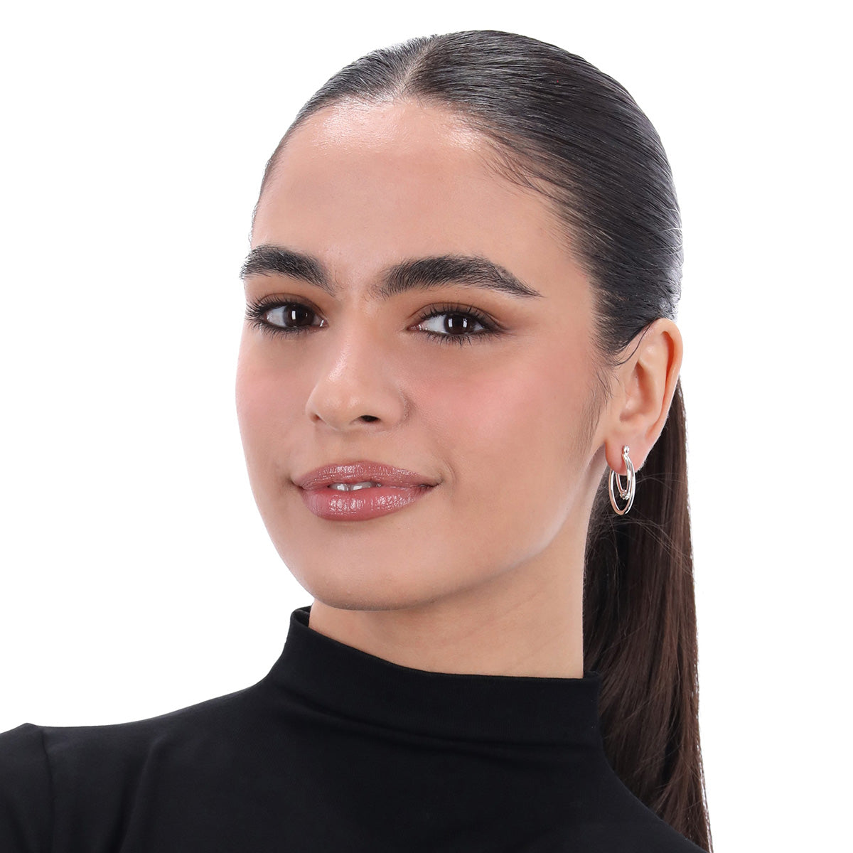 Aretes Napier Color Plateado 17G03668 Para Dama
