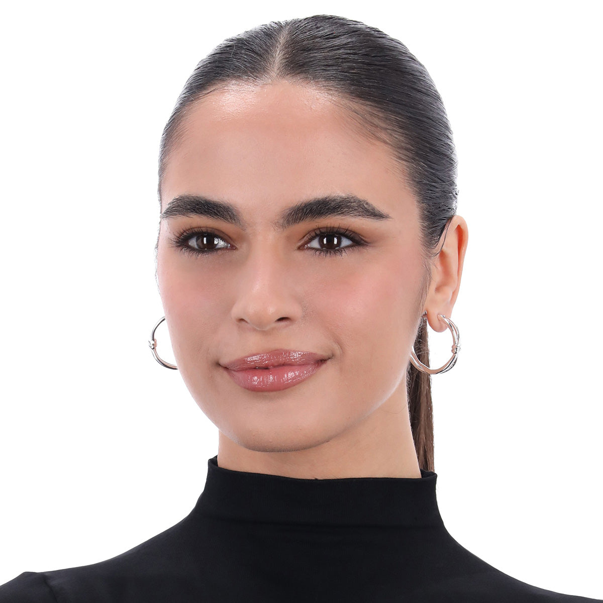 Aretes Napier Color Plateado 17G03710 Para Dama