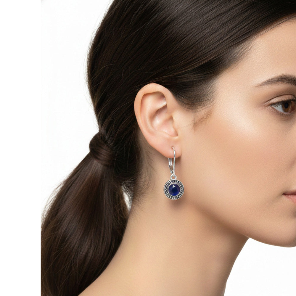 Aretes Napier Color Azul 17G03776 para Dama