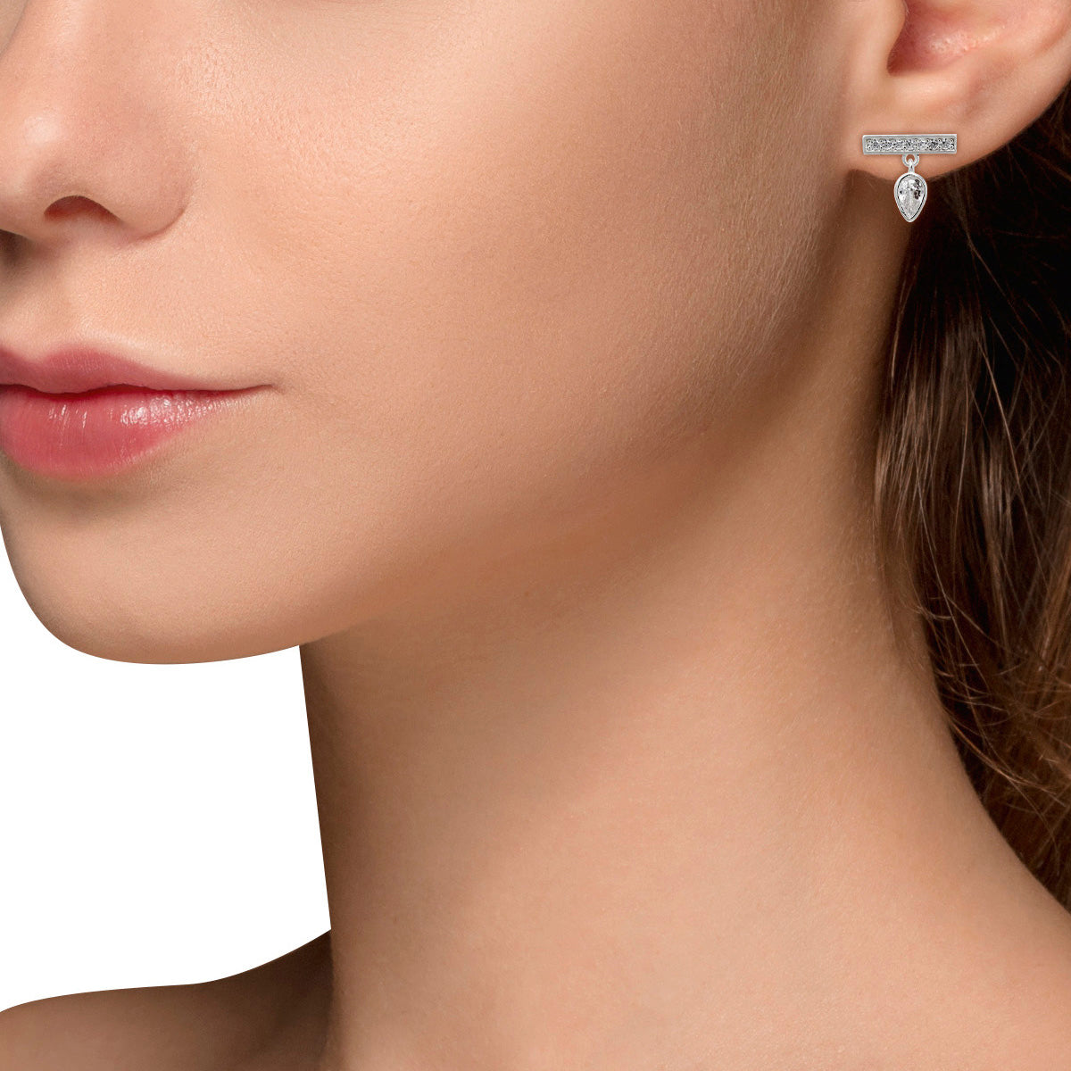 Aretes Nine West color plateado NW19E00200