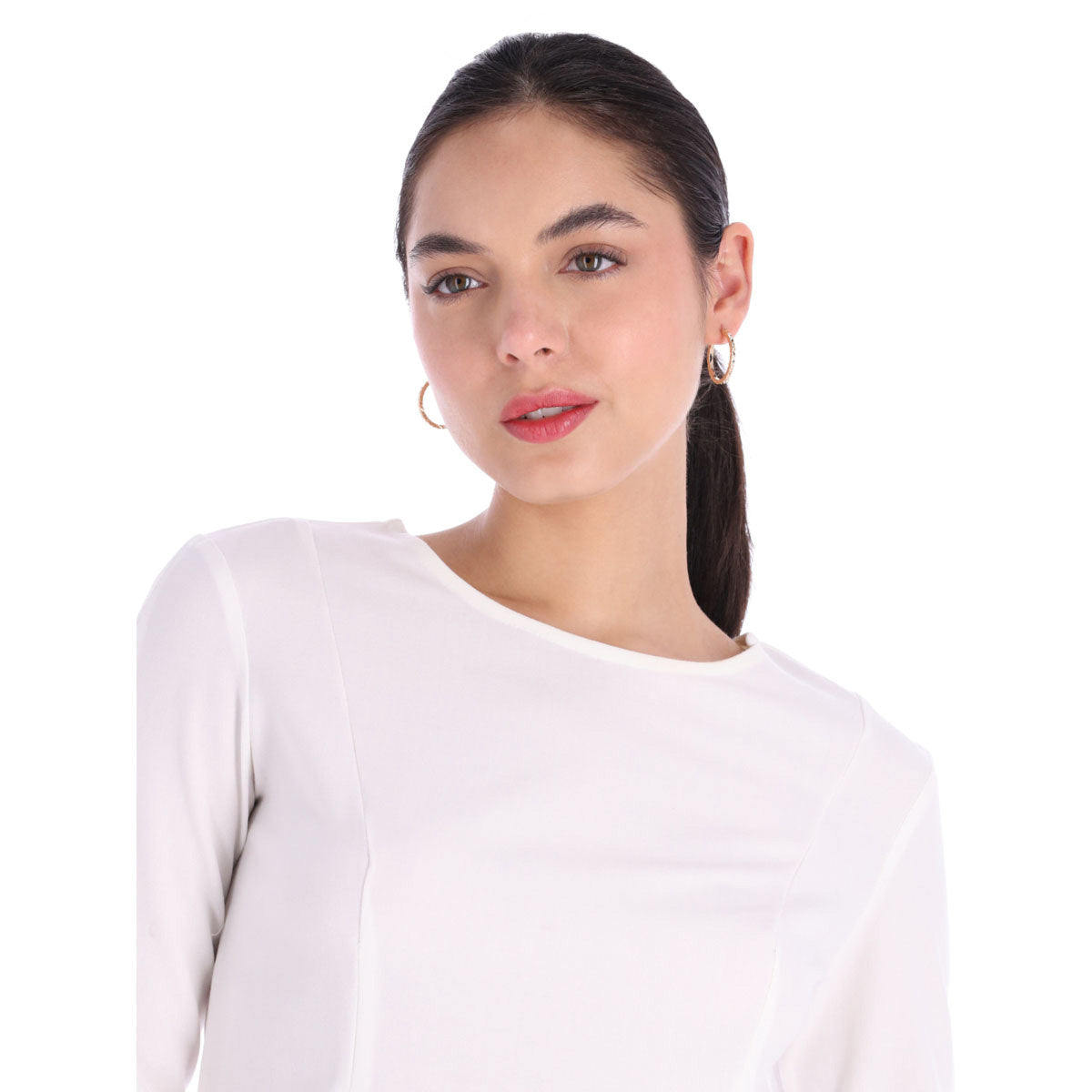 Aretes Nine West Color Dorado 19G03482 Para Dama