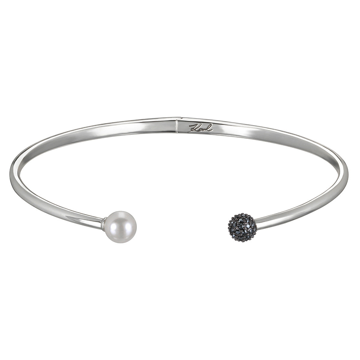 Collar Karl Lagerfeld Color Plateado 5448378 Para Dama