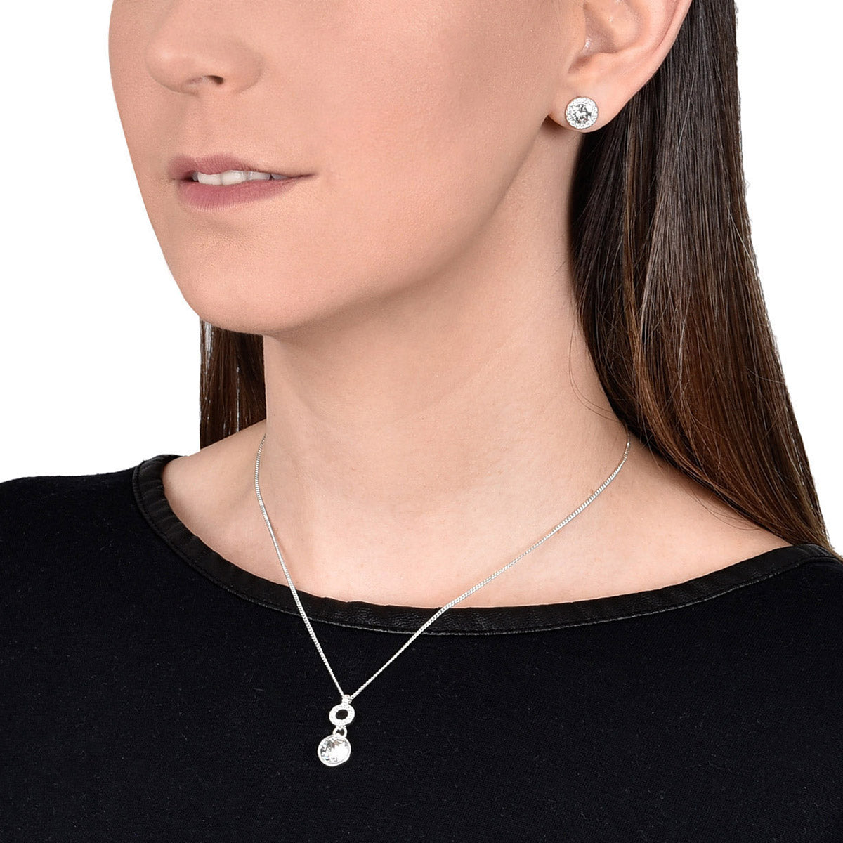 Box Set Nine West color plateado 60512110-5ZU