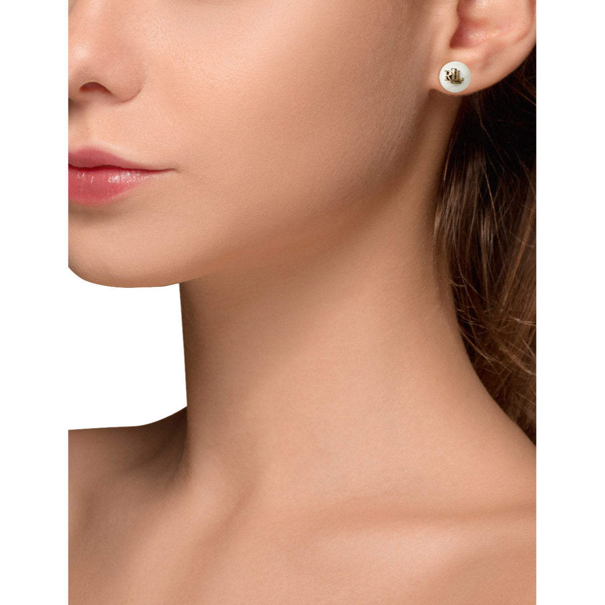 Aretes Ralph Lauren color dorado 60558504-D60