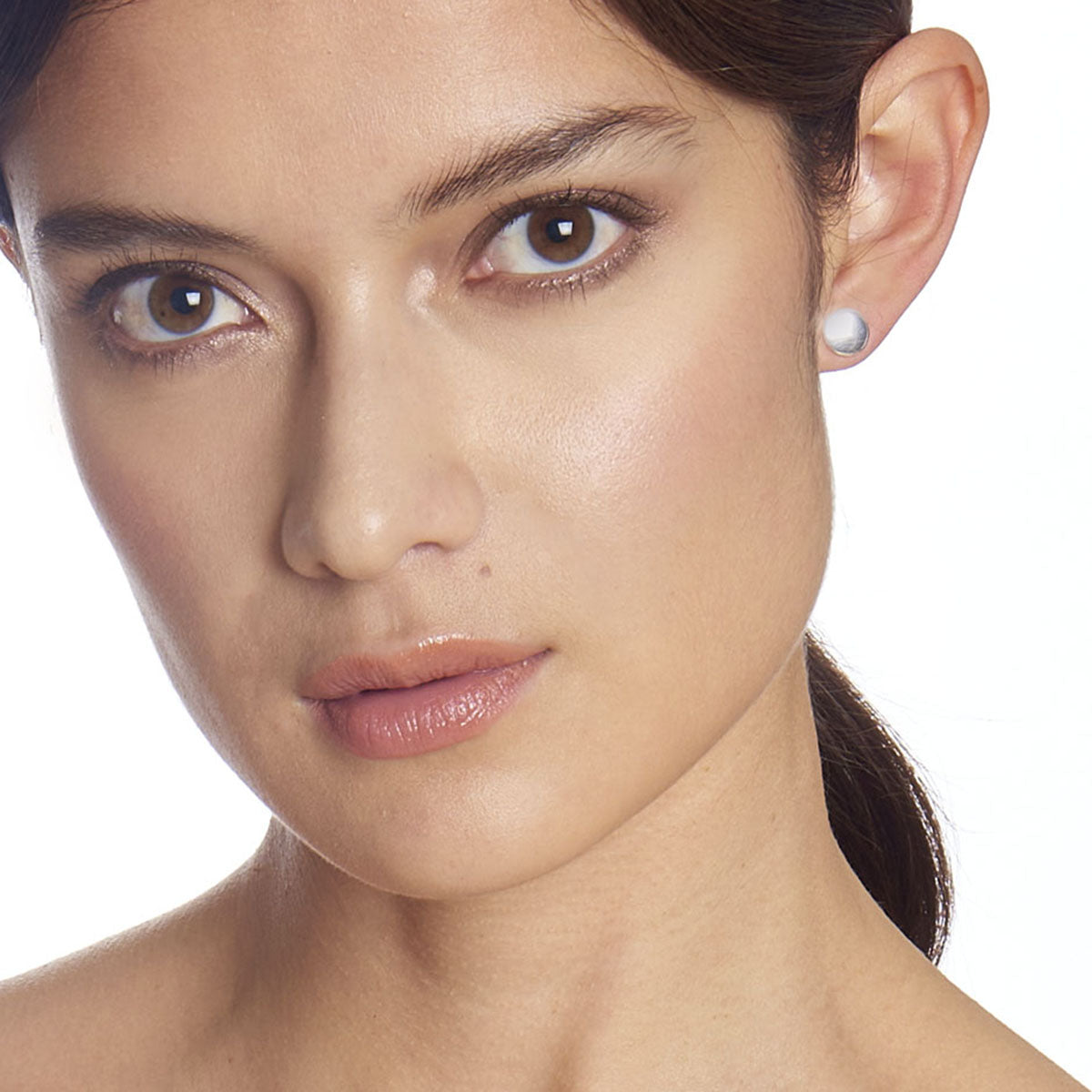 Aretes Nine West color plateado 60573668-G03