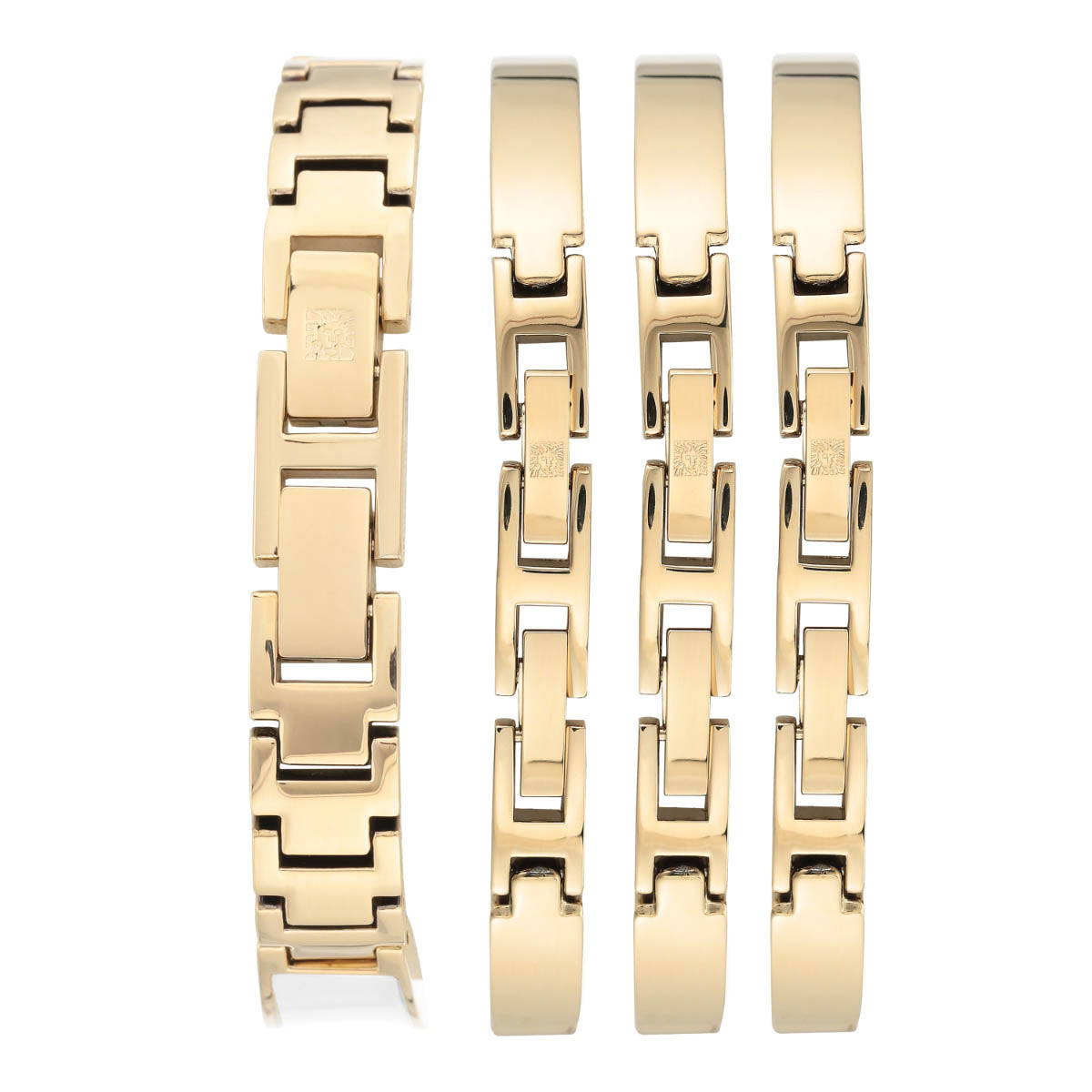 Reloj Anne Klein color blanco AK3510GPST