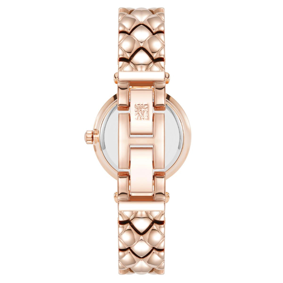 Reloj Anne Klein Color Oro Rosa Ak5422Rgrg Para Dama