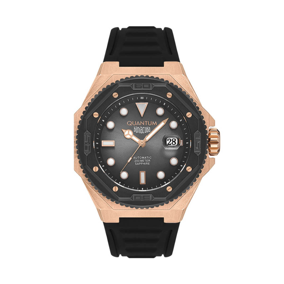 Reloj Quantum Color Negro BAR1091.851 Para Caballero