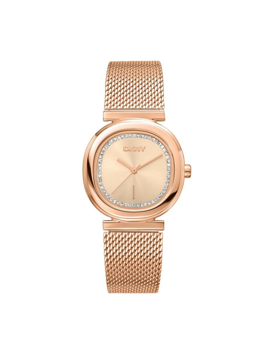 Reloj DKNY Color Oro Rosa Dk1L082M0045 Para Dama