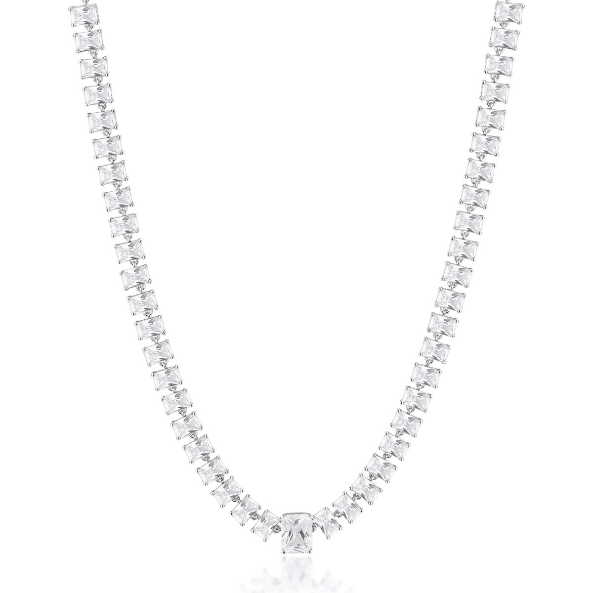 Collar Brosway Color Plateado Fiw39