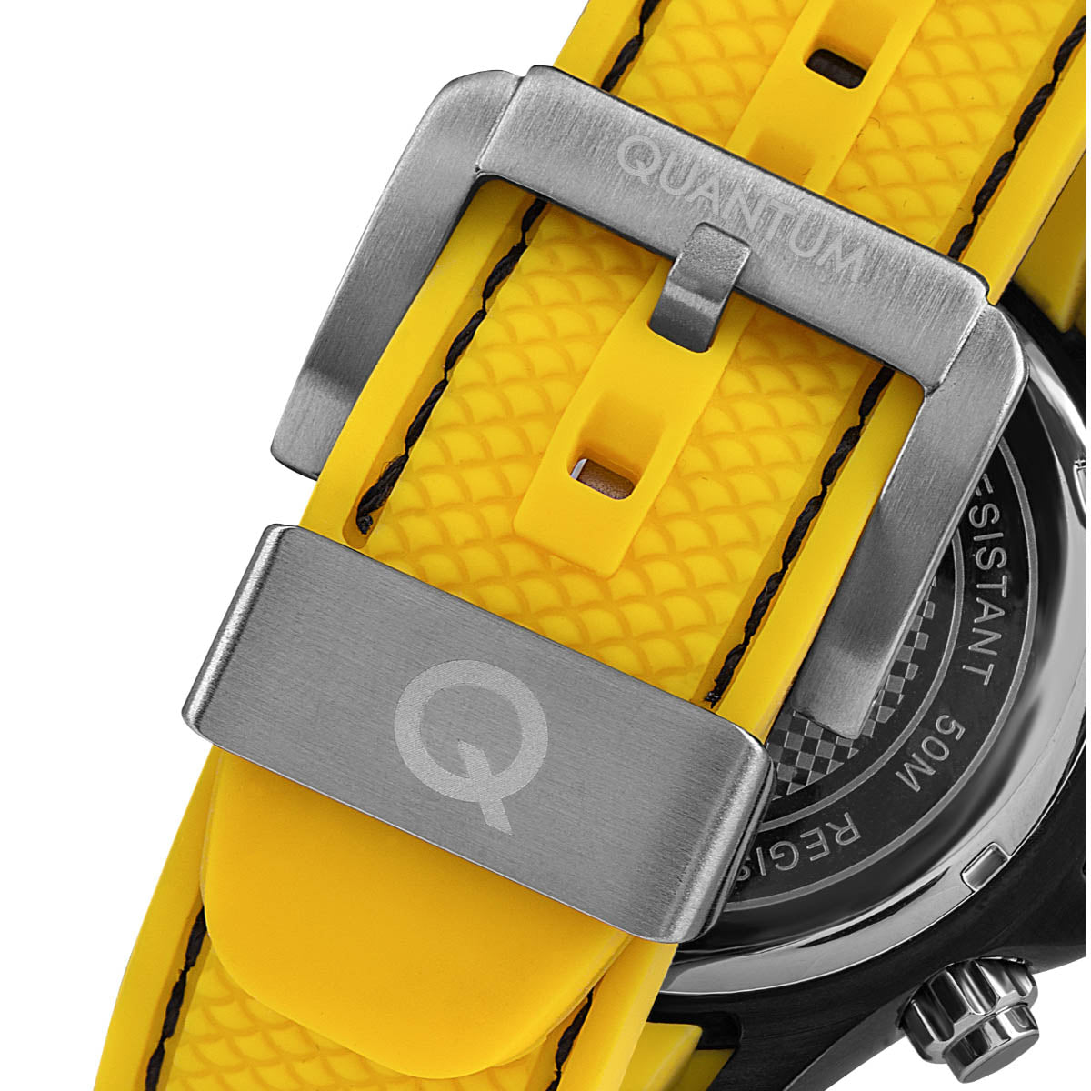 Reloj Quantum color amarillo HNG957.654
