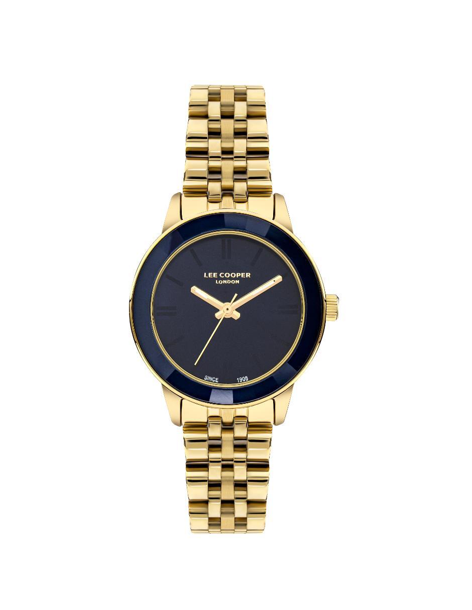 Reloj Lee Cooper Color Dorado Lc07934.190 Para Dama