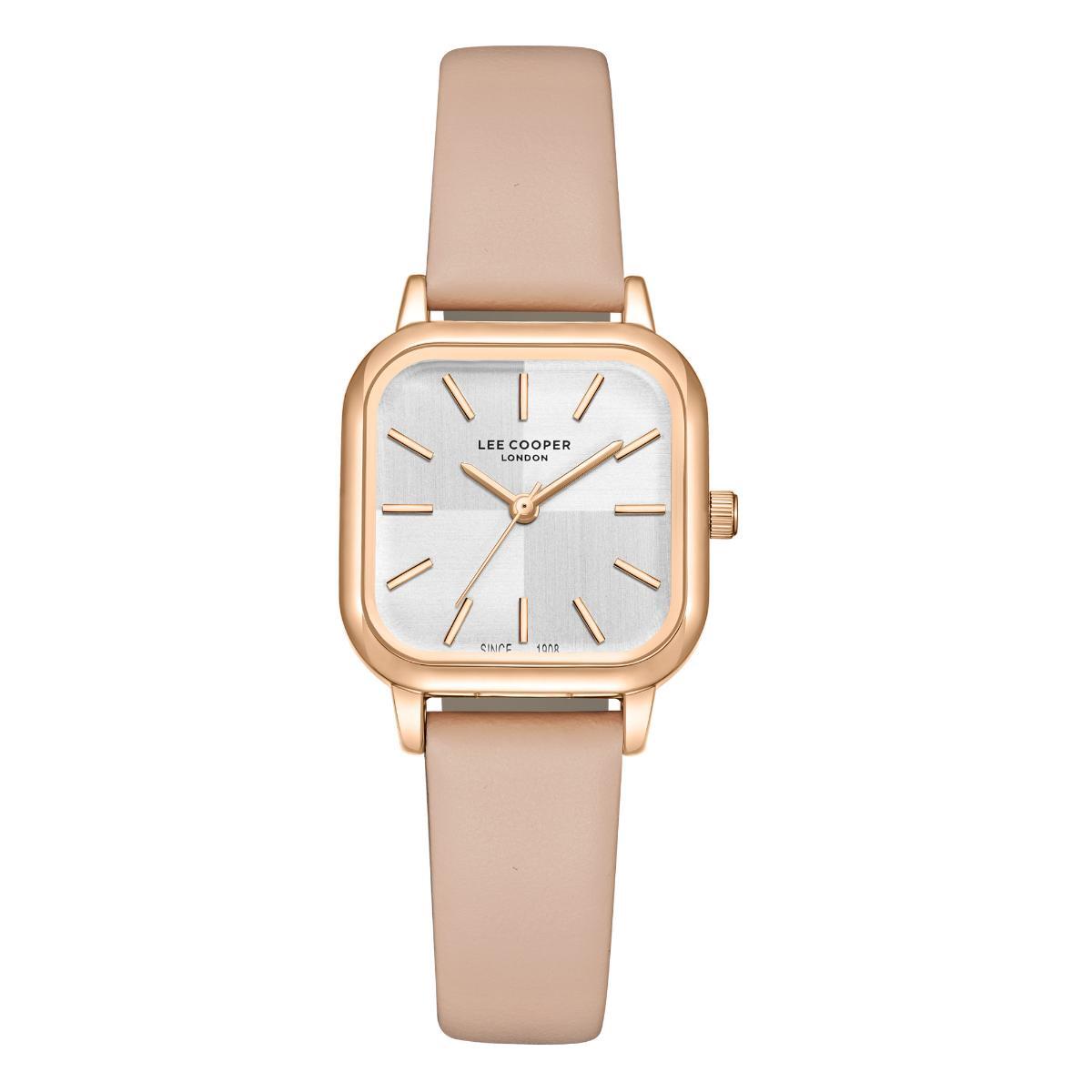 Reloj Lee Cooper Color Rosa LC08152.438 Para Dama