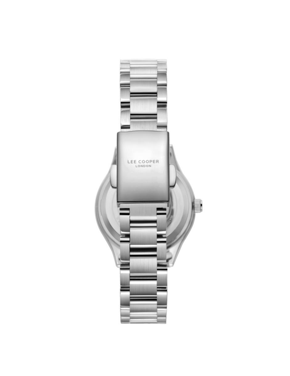 Reloj Lee Cooper Color Plateado LC08157.320 Para Dama