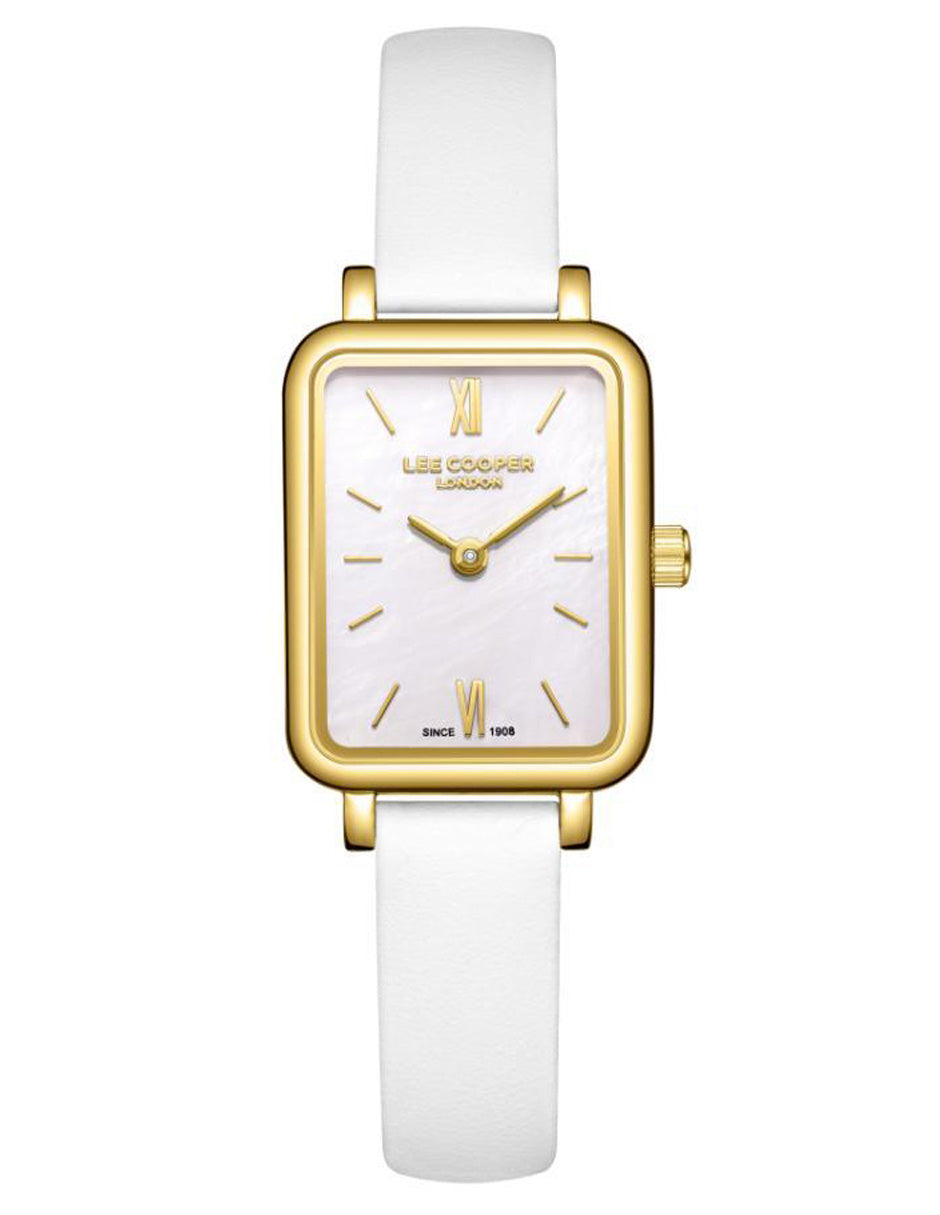 Reloj Lee Cooper Color Blanco LC08208.123 Para Dama