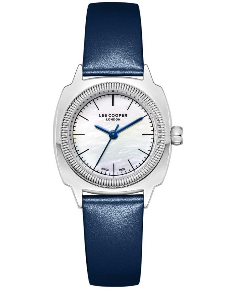 Reloj Lee Cooper Color Azul Lc08220.329 Para Dama