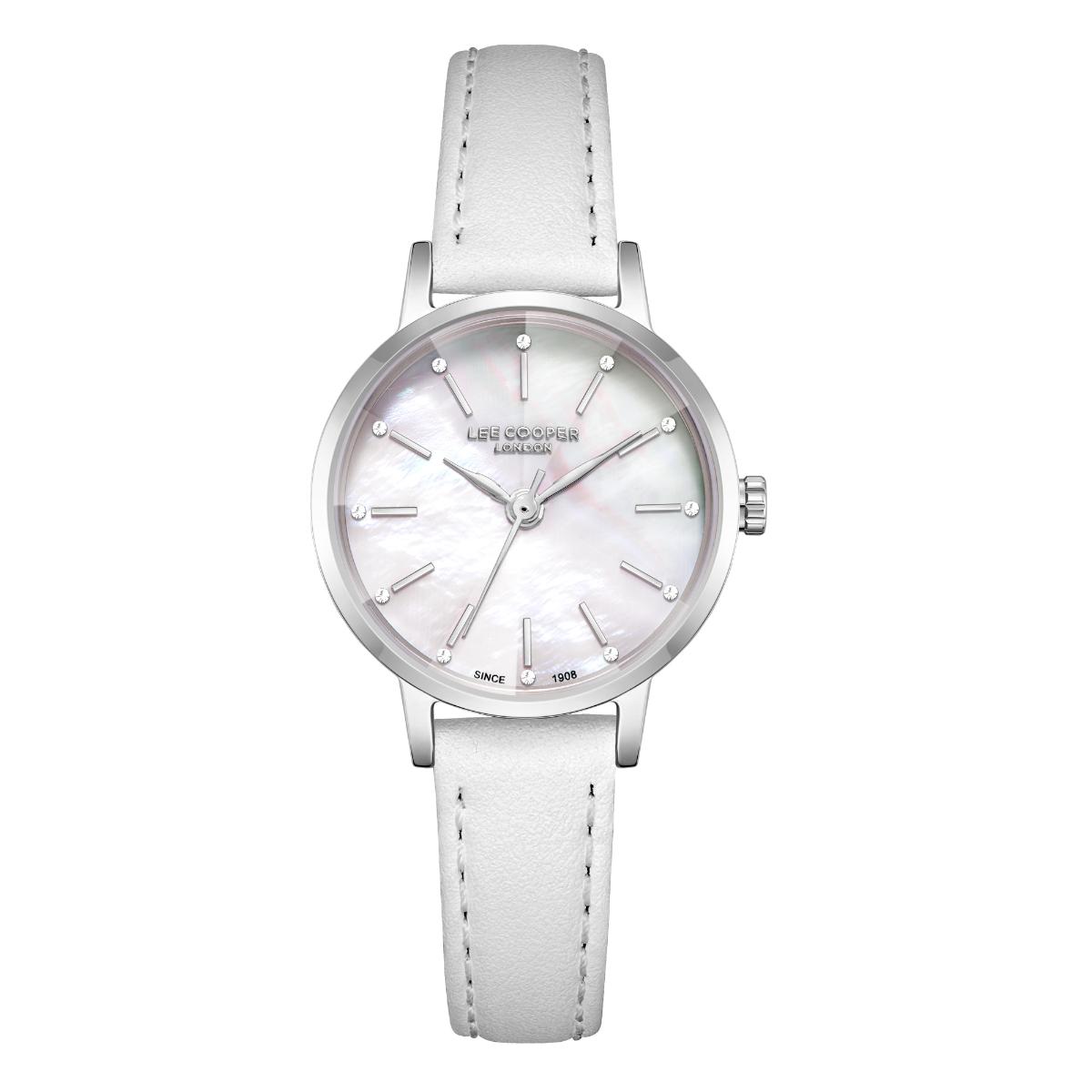 Reloj Lee Cooper Color Blanco LC08242.323 Para Dama