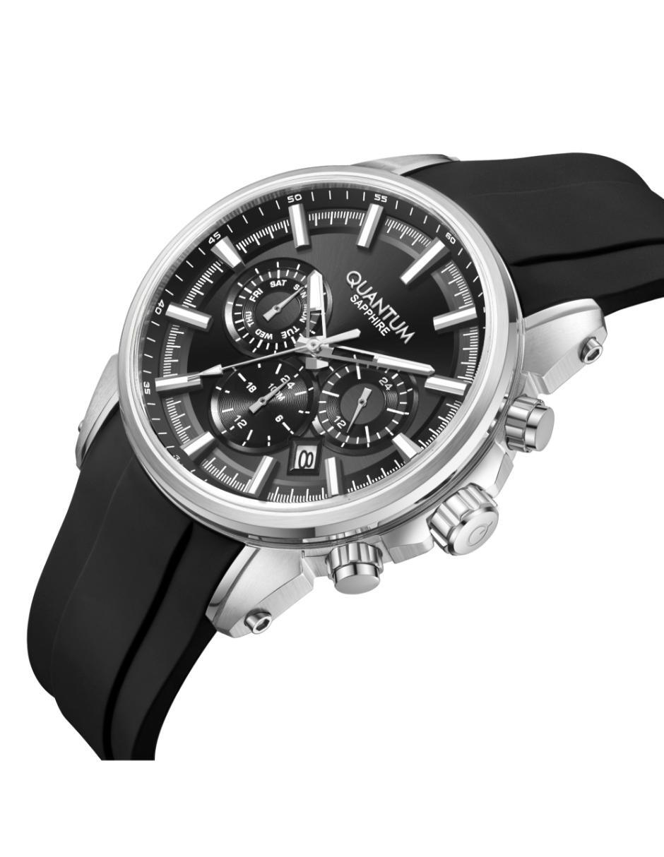 Reloj Quantum Color Negro PWG1220.350 Para Caballero