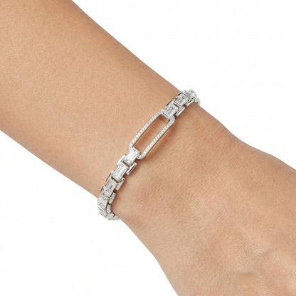 Pulsera Anne Klein Color Plateado 01B01235 para Dama