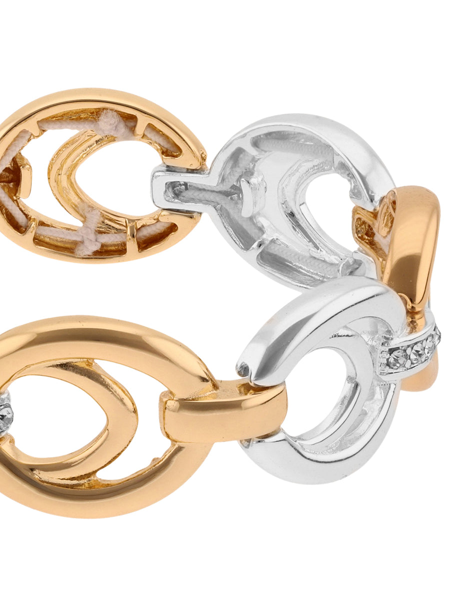 Pulsera Anne Klein Color Bitono 01B01353 Para Dama