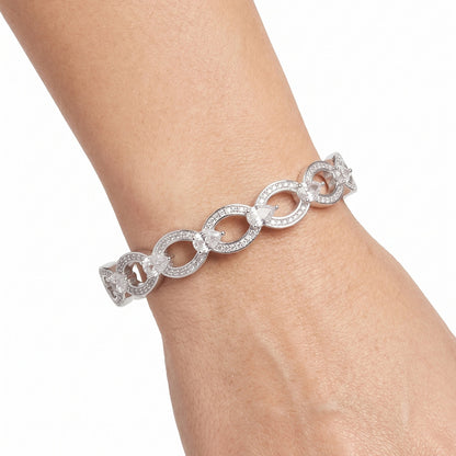 Pulsera Anne Klein Color Plateado 01B01415 para Dama