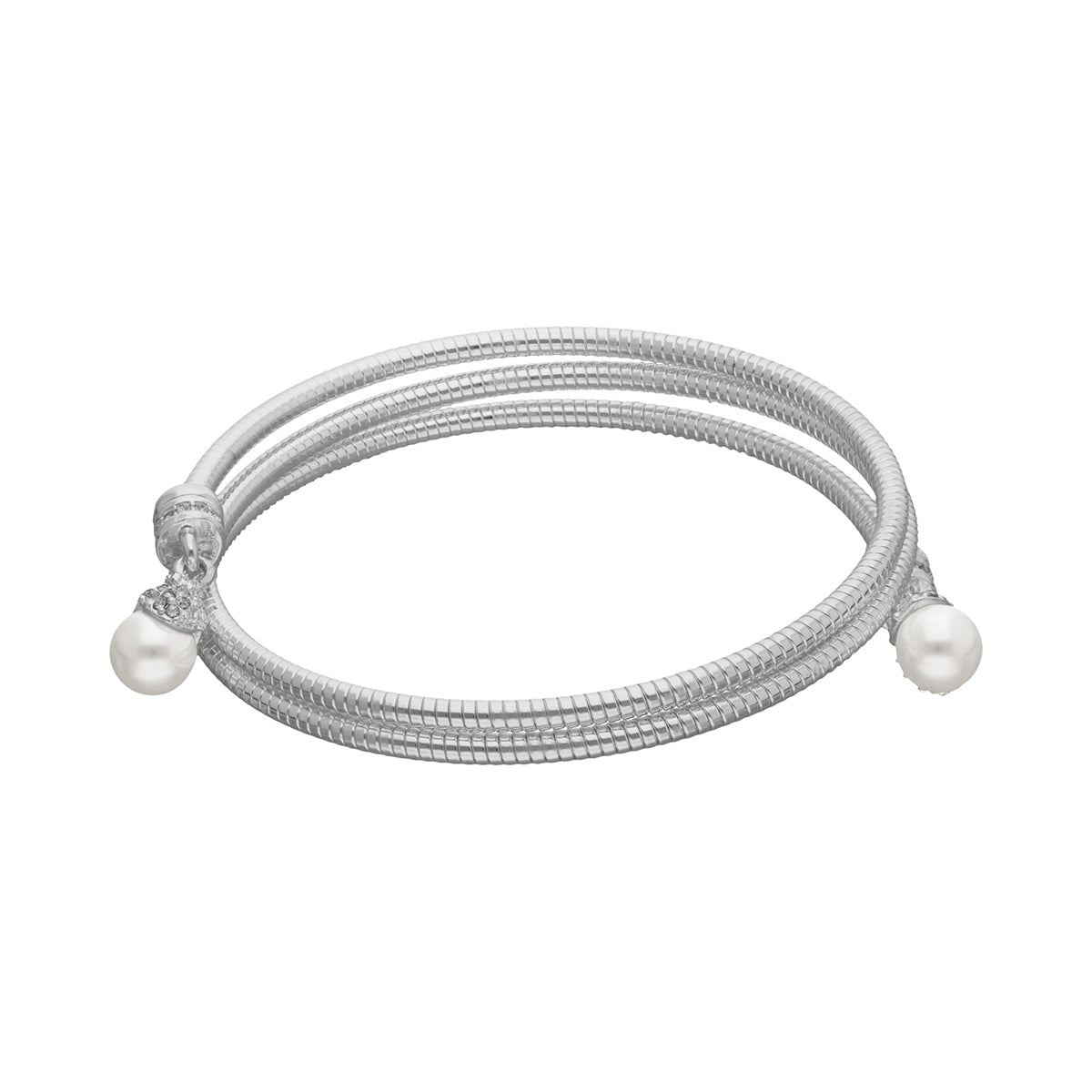 Pulsera Anne Klein Color Plateado 01B01418 para Dama