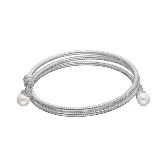 Pulsera Anne Klein Color Plateado 01B01418 para Dama