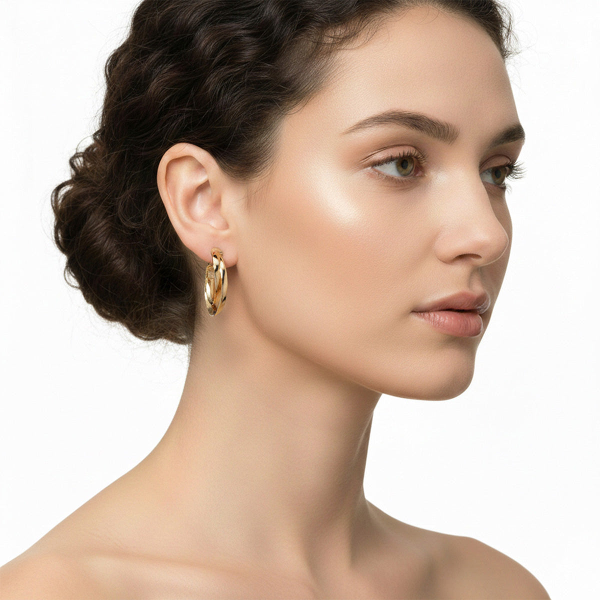 Aretes Anne Klein Color Dorado 01C00049 Para Dama
