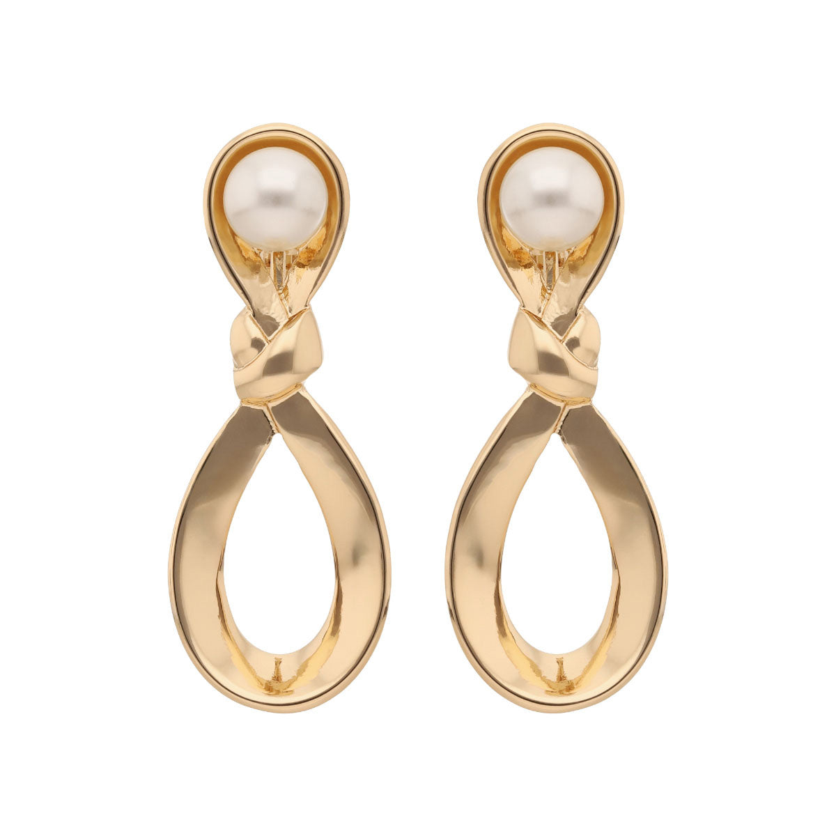 Aretes Anne Klein Color Dorado 01C00434 Para Dama