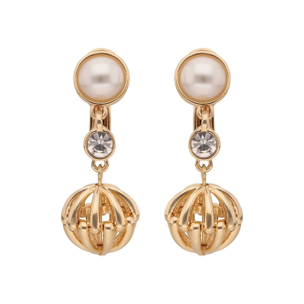 Aretes Anne Klein Color Dorado 01C00445 Para Dama