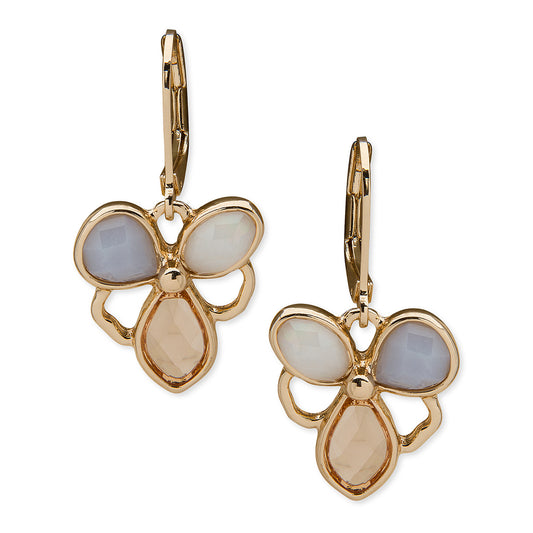 Aretes Anne Klein Color Oro Rosa 01G00006 Para Dama