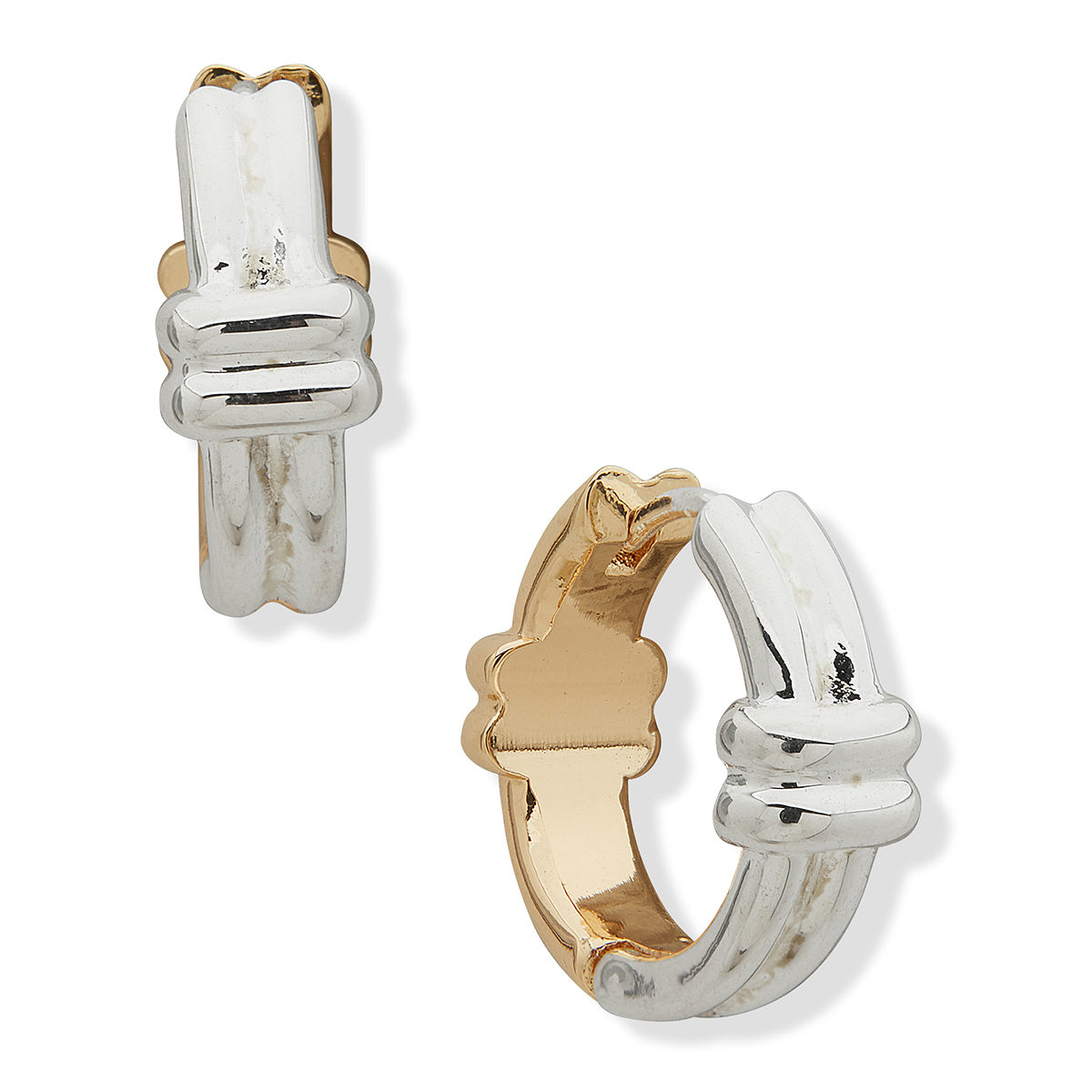 Aretes Anne Klein Color Bitono 01G01193 Para Dama