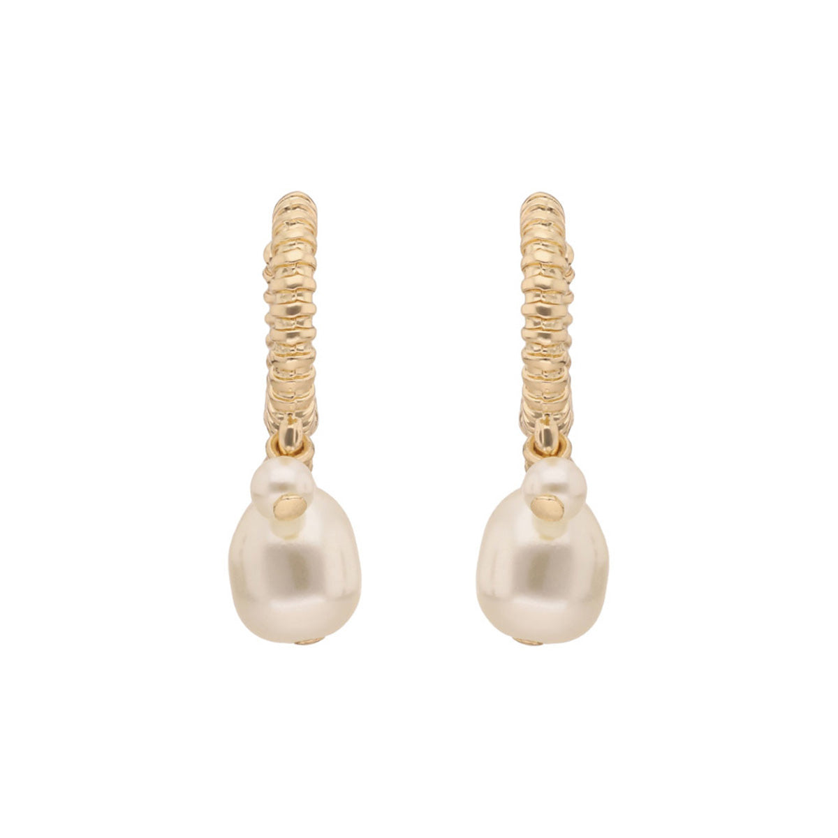 Aretes Anne Klein Color Dorado 01G01284 Para Dama