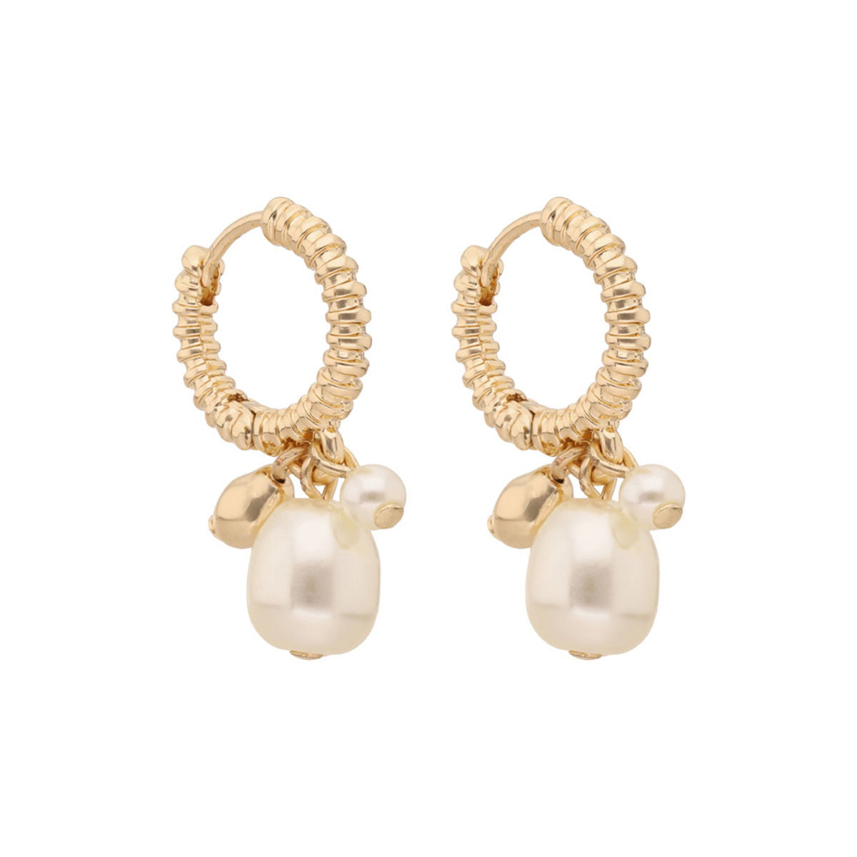 Aretes Anne Klein Color Dorado 01G01284 Para Dama